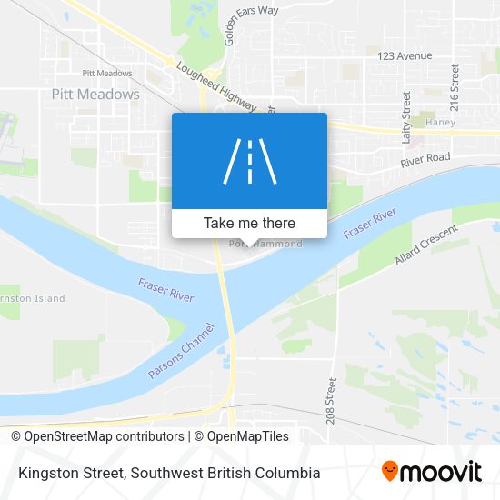 Kingston Street map