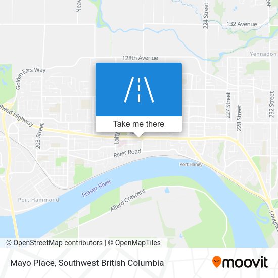 Mayo Place map