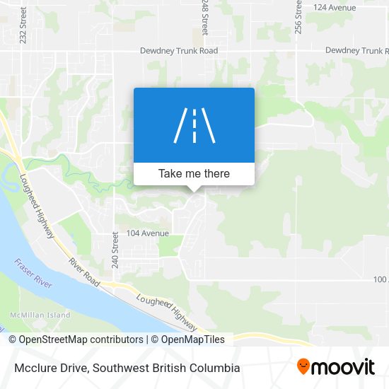Mcclure Drive map