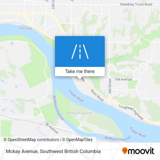 Mckay Avenue map