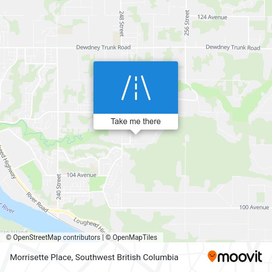Morrisette Place map