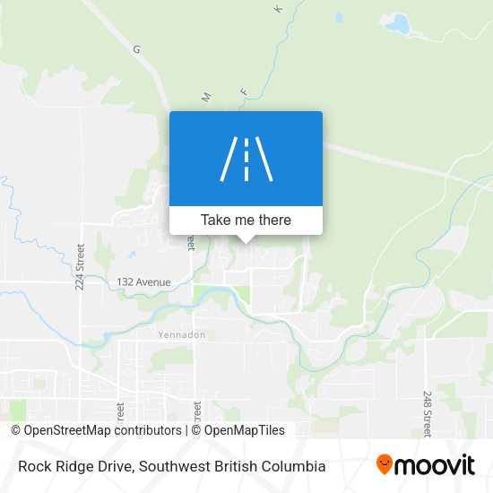 Rock Ridge Drive map
