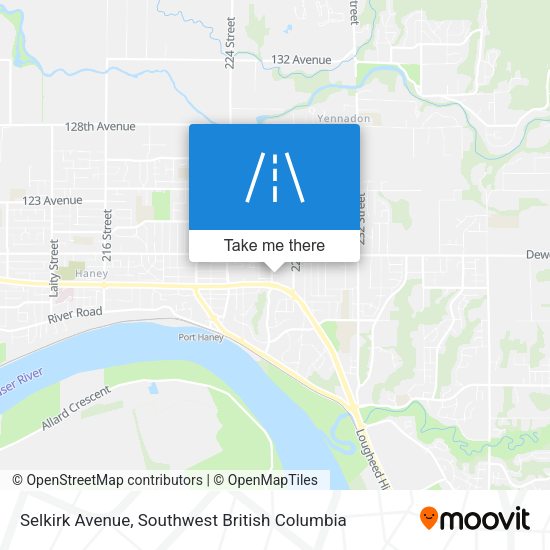 Selkirk Avenue map