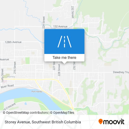 Storey Avenue map