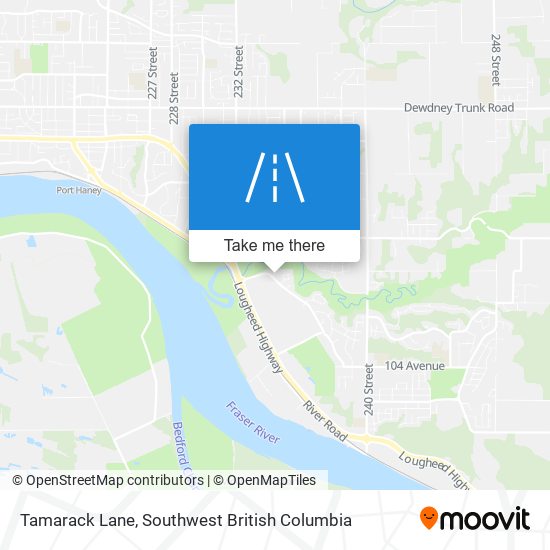 Tamarack Lane plan