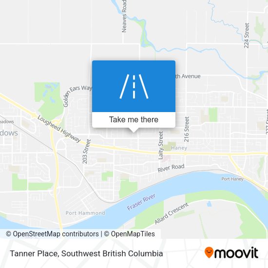 Tanner Place map