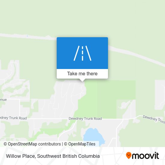 Willow Place map