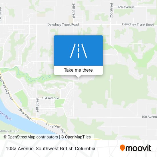 108a Avenue map