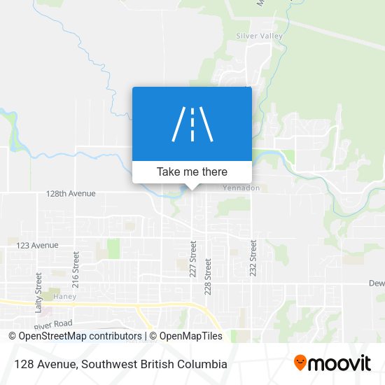 128 Avenue map