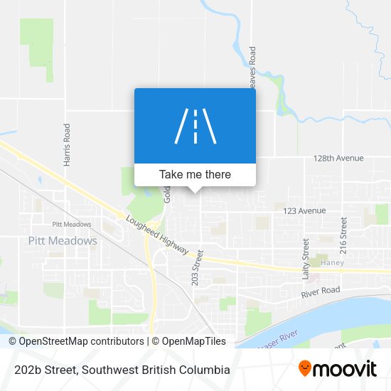 202b Street map