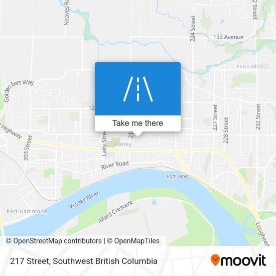 217 Street map
