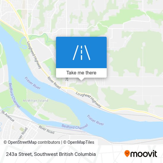 243a Street map