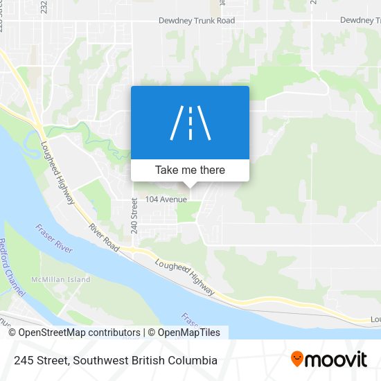 245 Street map