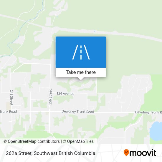 262a Street map