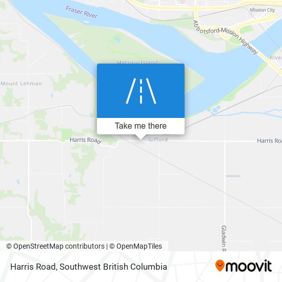 Harris Road map