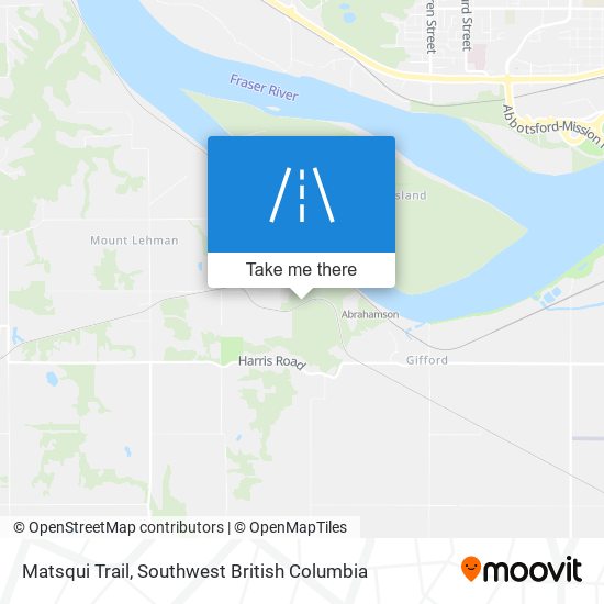 Matsqui Trail map