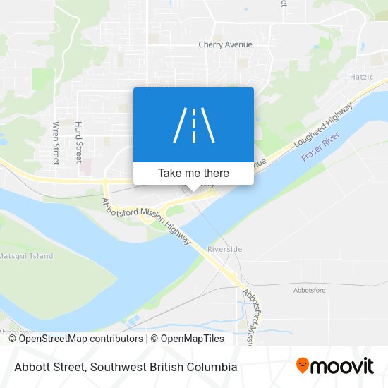 Abbott Street map