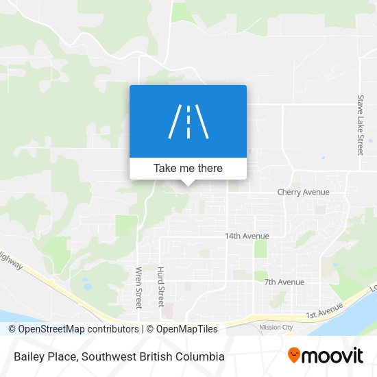 Bailey Place map