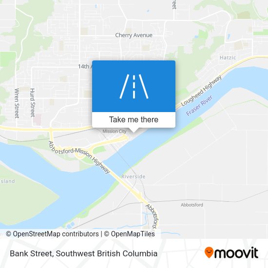 Bank Street map