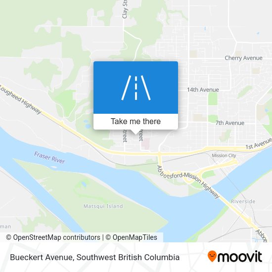Bueckert Avenue map