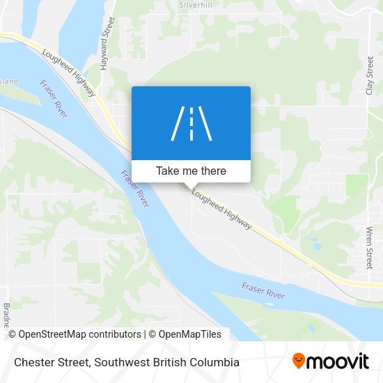 Chester Street map