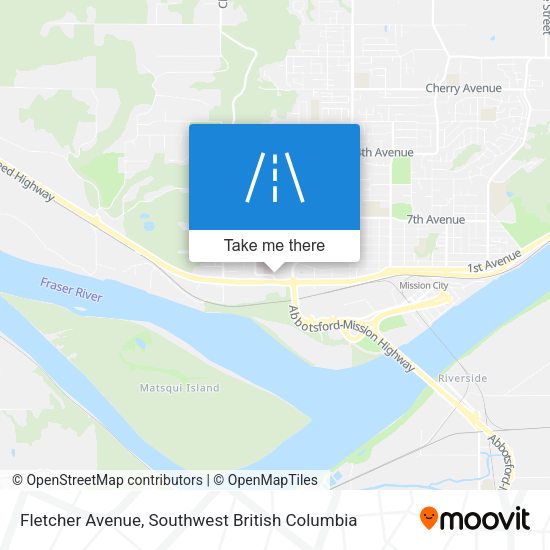Fletcher Avenue map