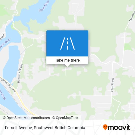 Forsell Avenue map