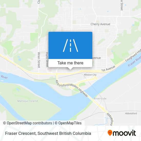 Fraser Crescent map