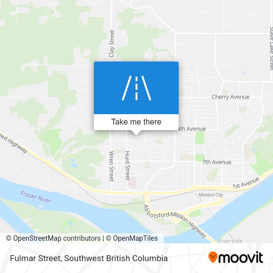 Fulmar Street map