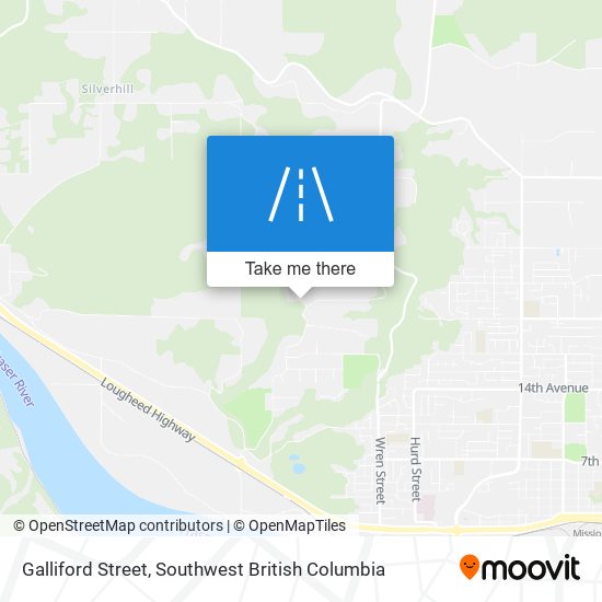 Galliford Street map