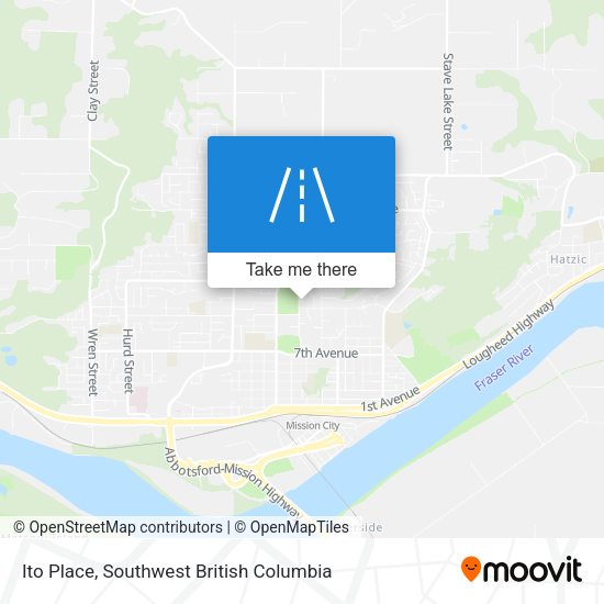 Ito Place map