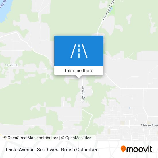 Laslo Avenue map