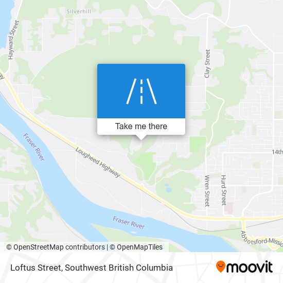 Loftus Street map