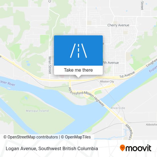 Logan Avenue map