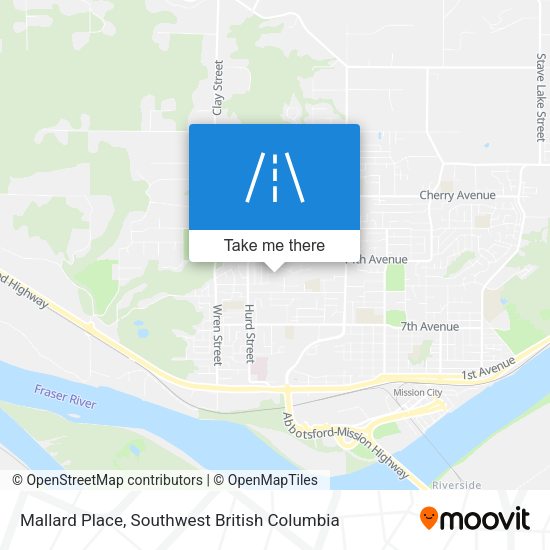 Mallard Place map