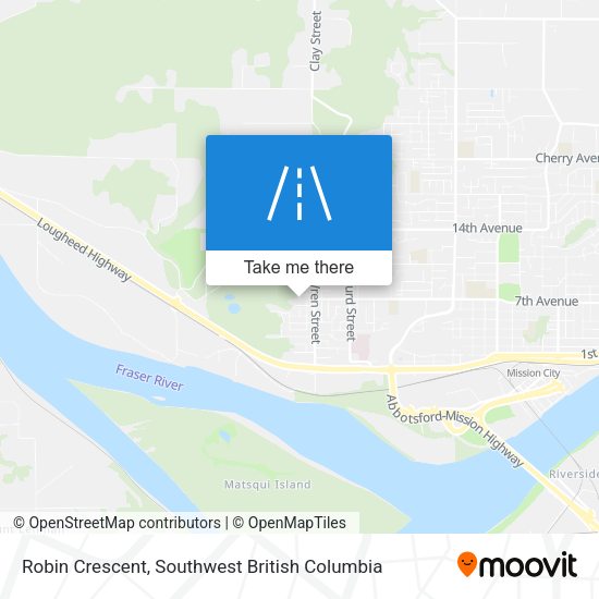 Robin Crescent map