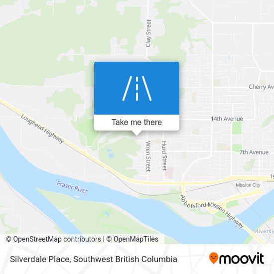 Silverdale Place map