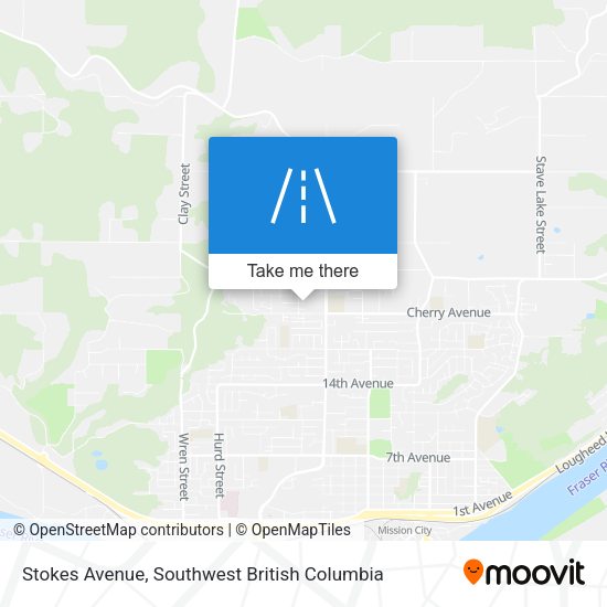 Stokes Avenue map