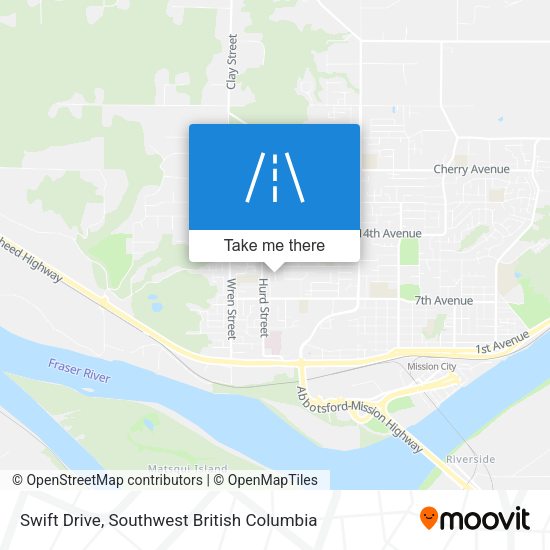 Swift Drive map