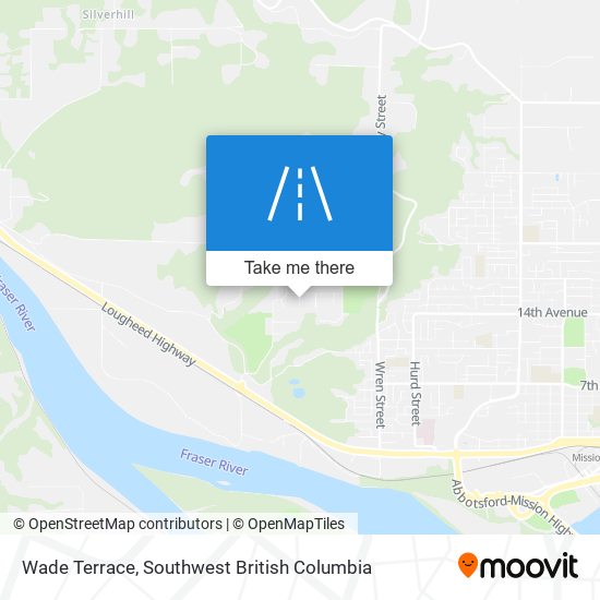 Wade Terrace map