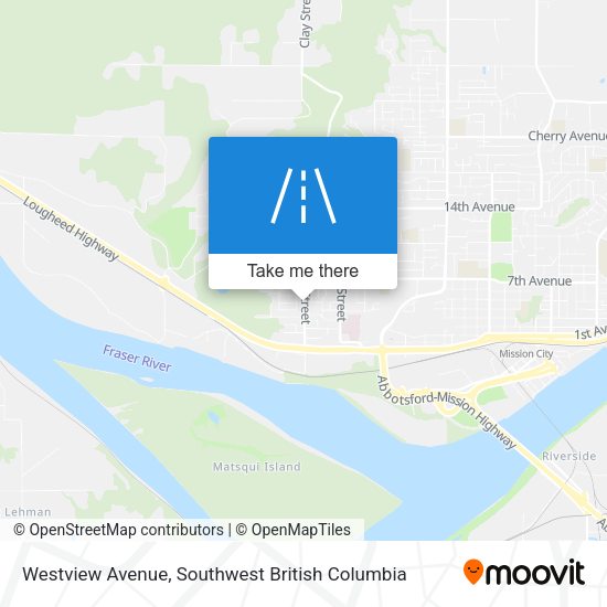 Westview Avenue map