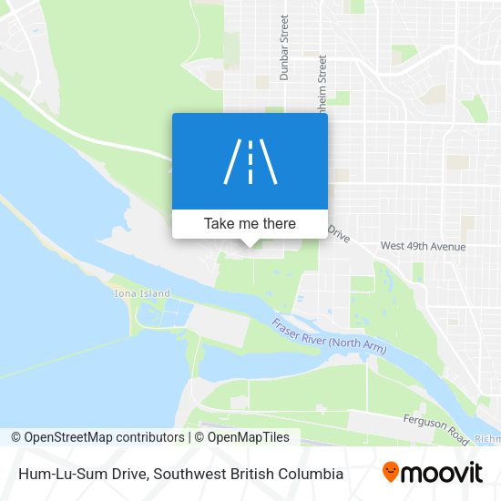 Hum-Lu-Sum Drive map
