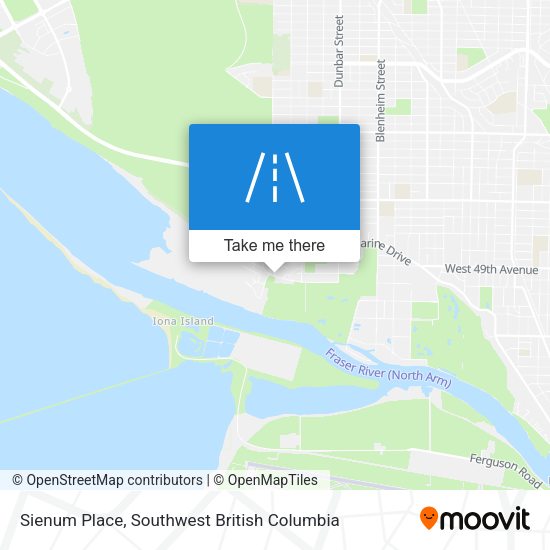 Sienum Place map