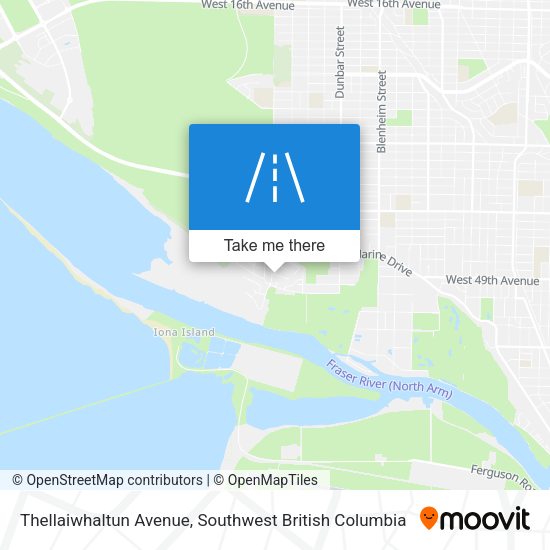 Thellaiwhaltun Avenue plan