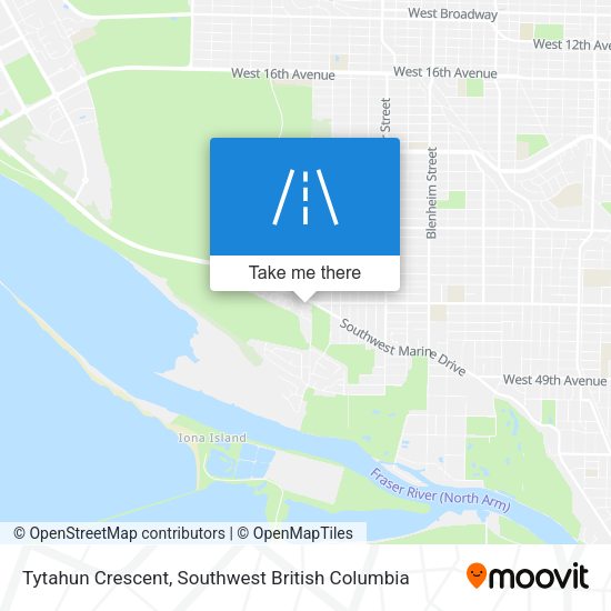 Tytahun Crescent map