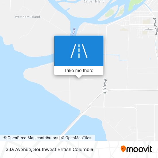 33a Avenue map