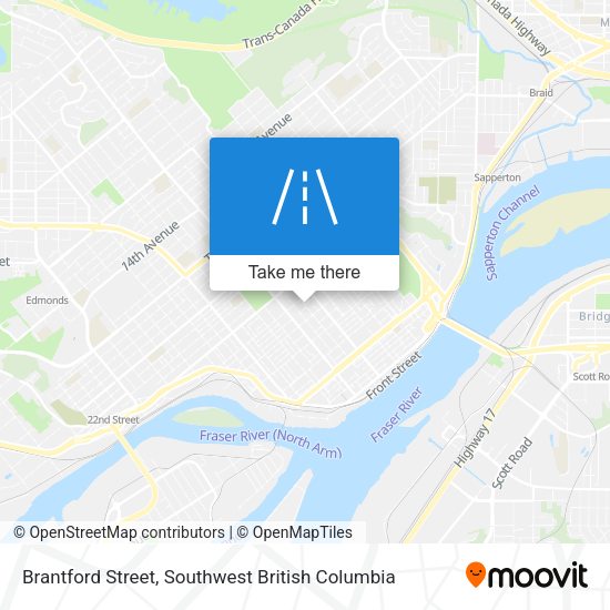 Brantford Street map