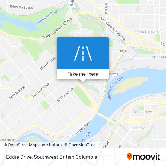 Eddie Drive map