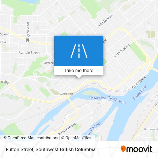 Fulton Street map