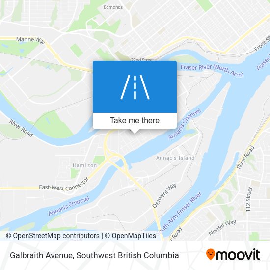 Galbraith Avenue map